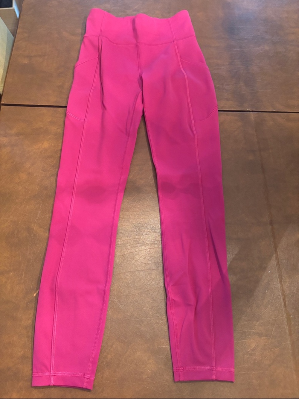 lululemon athletica Hot Pink High-Rise Performance Leggings